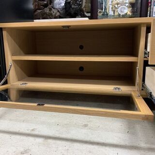 無印良品 木製 AVラック オーク材 幅150cm テレビ台 テレビボード AV