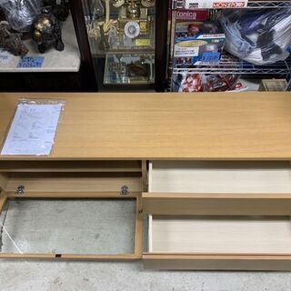 無印良品 木製 AVラック オーク材 幅150cm テレビ台 テレビボード AV