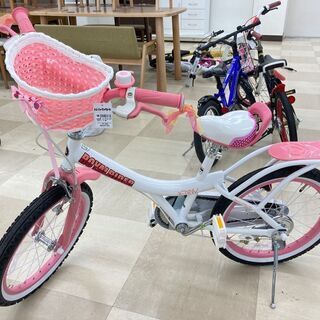 18インチ 子供用自転車 補助輪付き