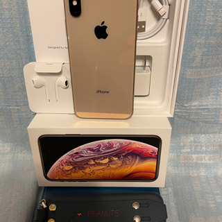 Apple - iPhone xs 256GB simフリー ゴールド 美品　バッテリー99％ Amazon | 【整備済み品】 Apple iPhone XS 256GB ゴールド SIM