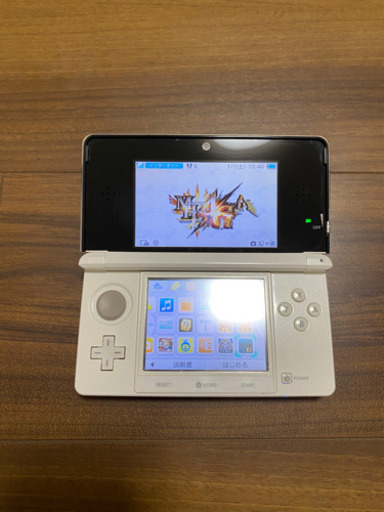 3DS 本体　ソフト　ケース　セット　モンハンダブルクロス　マリオ