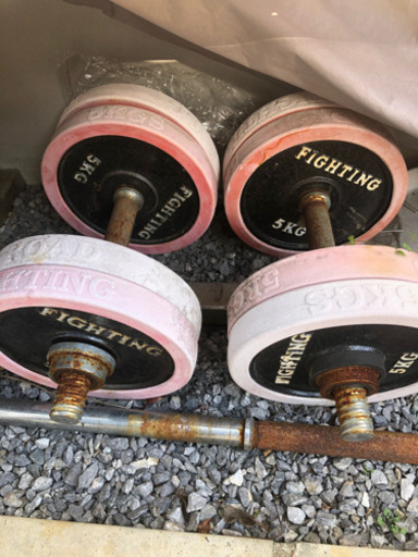 ダンベル　5キロ✖️4枚