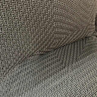 IKEA❤️鍵編みニットマルチカバー ソファカバー ブランケットの画像