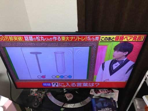 40インチ、SONY BRAVIA