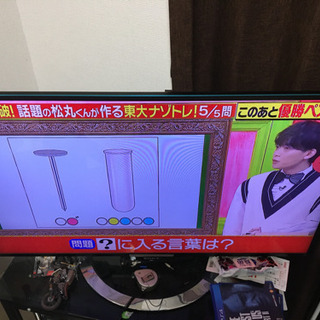 40インチ、SONY BRAVIA