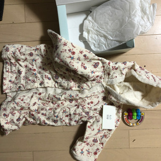 新生児バスローブ　おまけおもちゃ付き