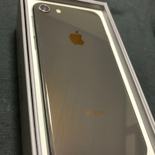 iPhone8本体 64G 美品 傷なし 付属品付き