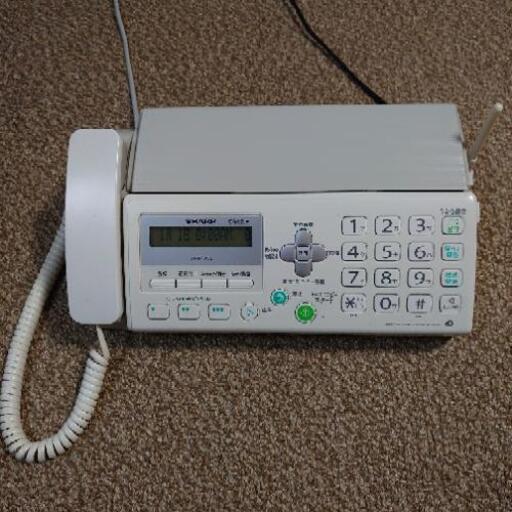 FAXつき電話機