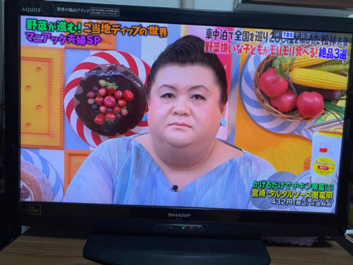 テレビ☆AQUOS 世界の亀山ブランド☆シャープ