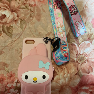 iPhone7/8マイメロシリコンケース