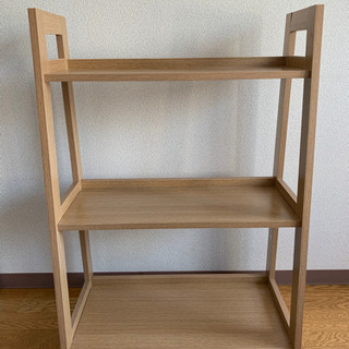 ニトリの木製シェルフお譲りします。