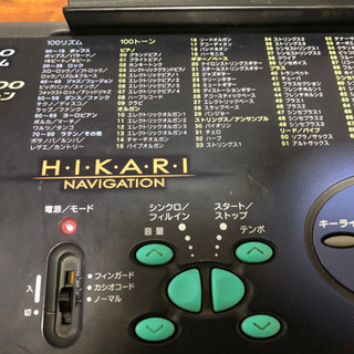CASIO キーボードの画像