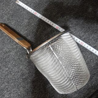 業務用 てぼ 麺 ラーメン うどん てぼ 湯切り ザルの画像