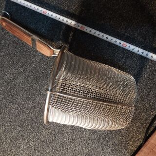 業務用 てぼ 麺 ラーメン うどん てぼ 湯切り ザルの画像