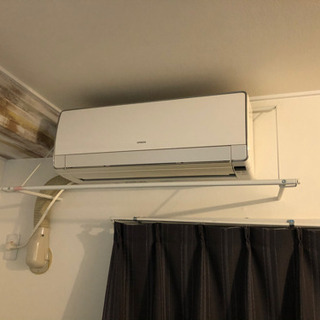 エアコン物干し　横110センチ