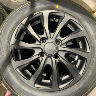 BSバルミナtr10マッドブラック4.5j+BSREGNO155...