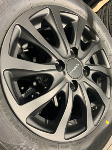 BSバルミナtr10マッドブラック4.5j+BSREGNO155/65/14