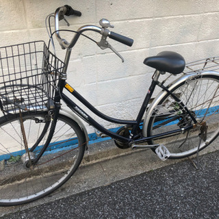 段式付き自転車