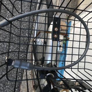 段式付き自転車の画像