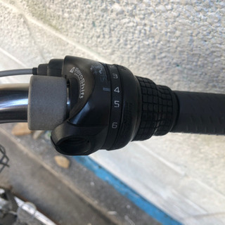 段式付き自転車の画像