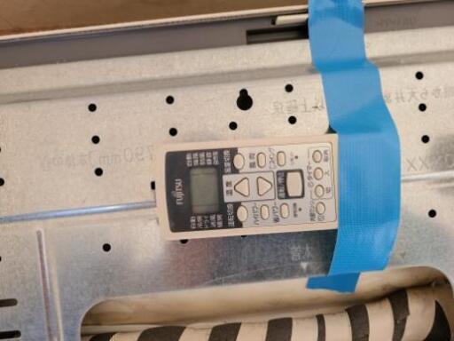エアコン　本体\u0026室外機\u0026リモコン　取り外し済み　引き取り限定