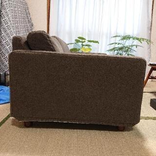 急募【0円お譲りします】無印良品２人かけソファーの画像