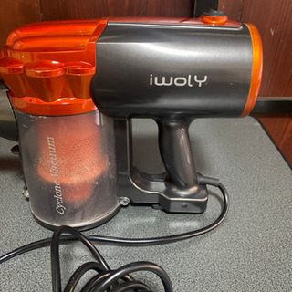 iwoly V600 掃除機 サイクロン式 15KPa 強力吸引 軽量 スティック＆ハンディクリーナー HEPAフィルター 5mコード付き 2wayクリーナーの画像
