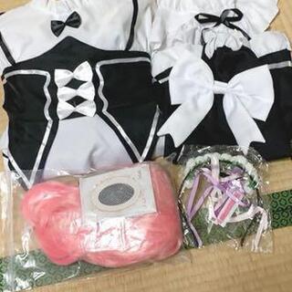 ♡リゼロ　ラム　コスプレ衣装　ウィッグ付きフルセット♡
