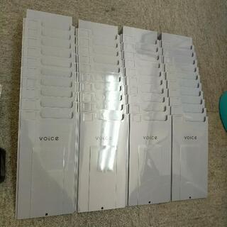 voice タイムレコーダー　タイムカードラック40名分の画像