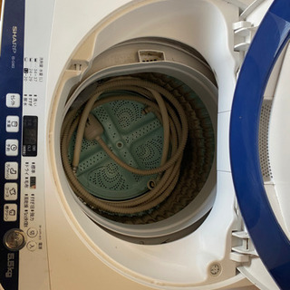 SHARP 2014年製　洗濯機　0¥の画像