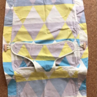 【お値下げしました！】ビスクル　トライアングルブルー　バウンサーの画像