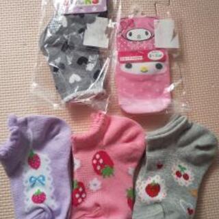 新品 子供靴下♡女の子9~15センチ