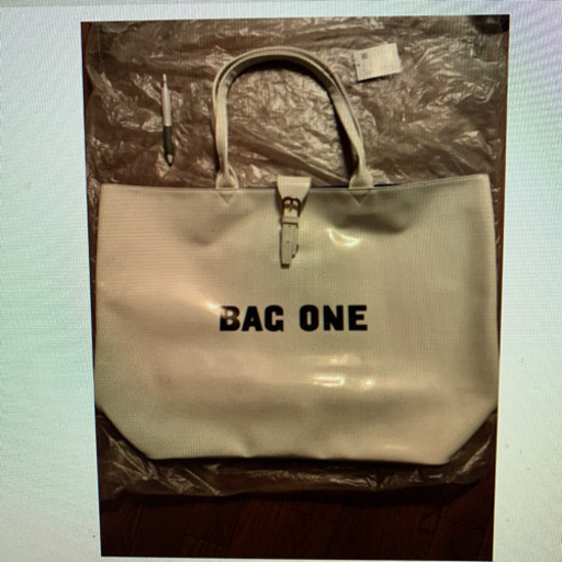 新品☆完売☆定価以下即決☆ダブルファンタジー展☆DOUBLE FANTASY×ADAM ET ROPE'アダムエロペ】BAG ONEトートバッグLジョンレノン