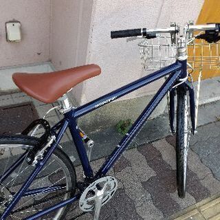 WEEKEND BIKES 700cクロスバイク アルミ/7speed/ネイビー