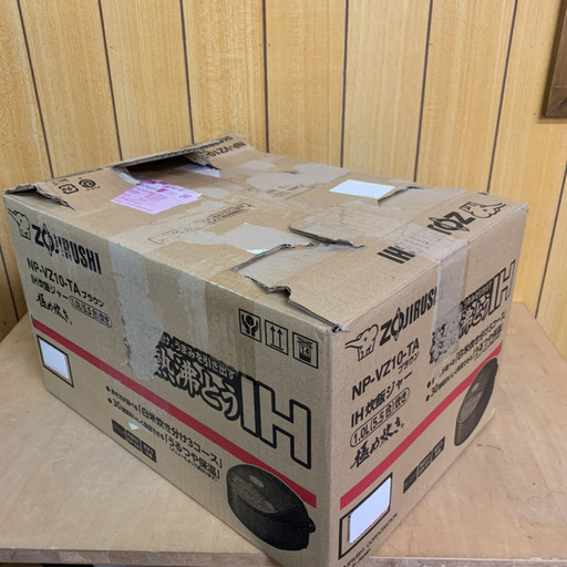 未使用品！！　象印 炊飯器 NP-VZ10-TA　5.5合炊き