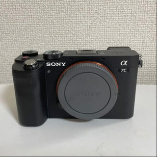 【引取り限定】ソニー　ミラーレスカメラ　α7C　レンズキット（ブラック）の画像