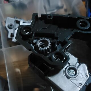 発送可！　足プランプランを復活！ ドライブヘッド 腰内部ギア 代替品x2個 再び自立を!の画像