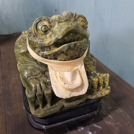【ジモティー限定出品】三脚蛙｜縁起物・置物｜