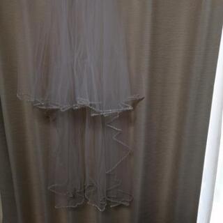 ウェディングベールパール付の画像