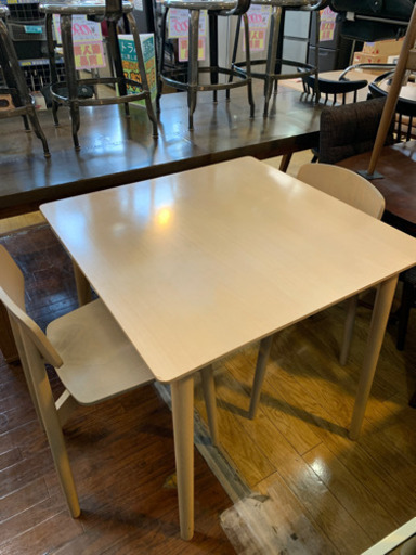 ⭐️北欧Style⭐️ unico ダイニング3点セット KOTONA ビーチ材 ウニコ コトナ