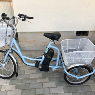 【札幌引取限定】ミムゴ 電動補助付三輪自転車 MG-TRM20EB 札幌引取限定】ミムゴ 電動補助付三輪自転車 MG-TRM20EB - メルカリ