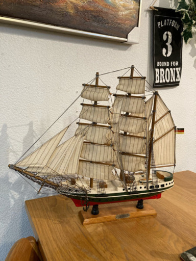 値下げしました！中古品 CUTTY SARK 帆船模型