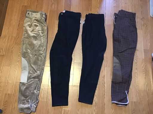 乗馬グッズ　（チャップス、ブーツ、キュロット、プロテクターなど）