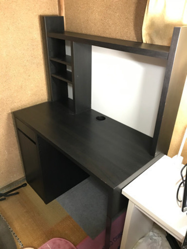 取引終了【3/7受け渡し完了】IKEA MICKE デスクセット　机
