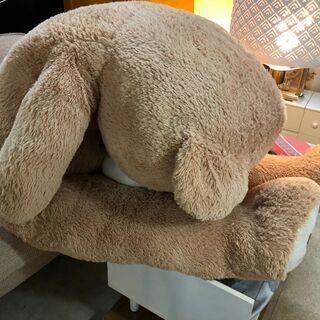 ☆中古 激安！！ 巨大縫いぐるみ　全長約170ｃｍ×幅約70ｃｍ×顔の奥行約50ｃｍ　　￥500！！の画像