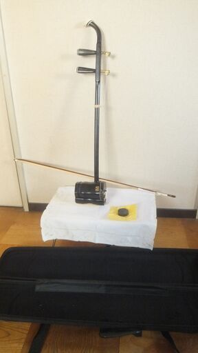黒紫檀の最高級二胡　5万円ポッキリ