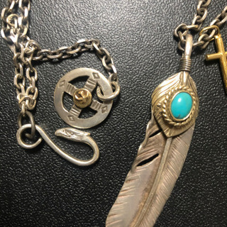 セット売りのみ】goro's フェザー/フック/チェーン