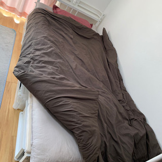 パイプベッド（白）の画像