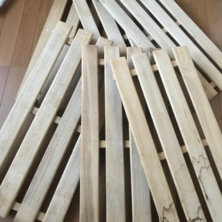 【お引き取り先決まりました】すのこ6枚の画像