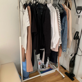 ハンガーラック　シングルの画像